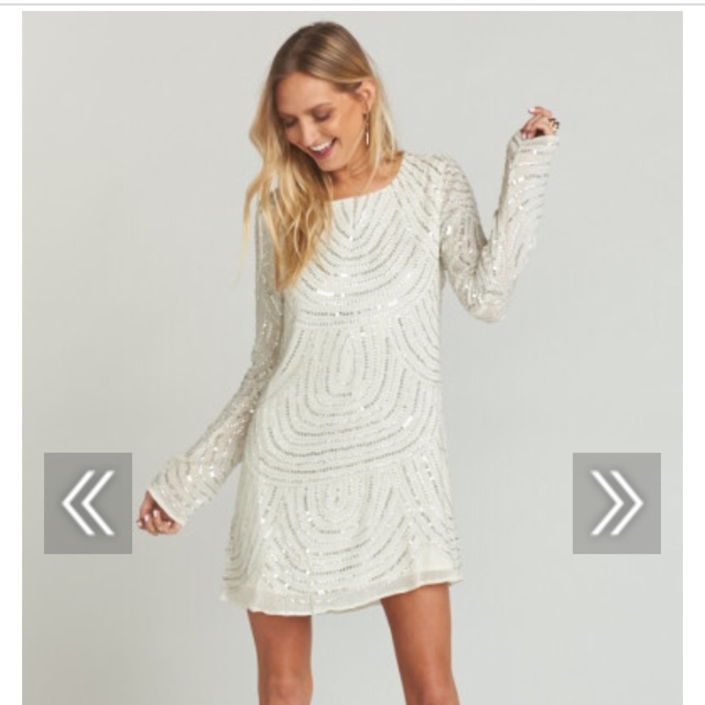 White iggy dress